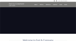 Desktop Screenshot of fastandco.ca